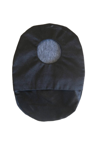 Satin stoma cover